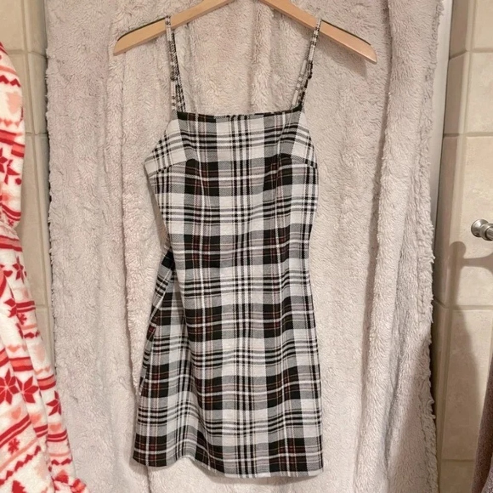 Super Cute Plaid Mini Dress Size Small from Altar’d State